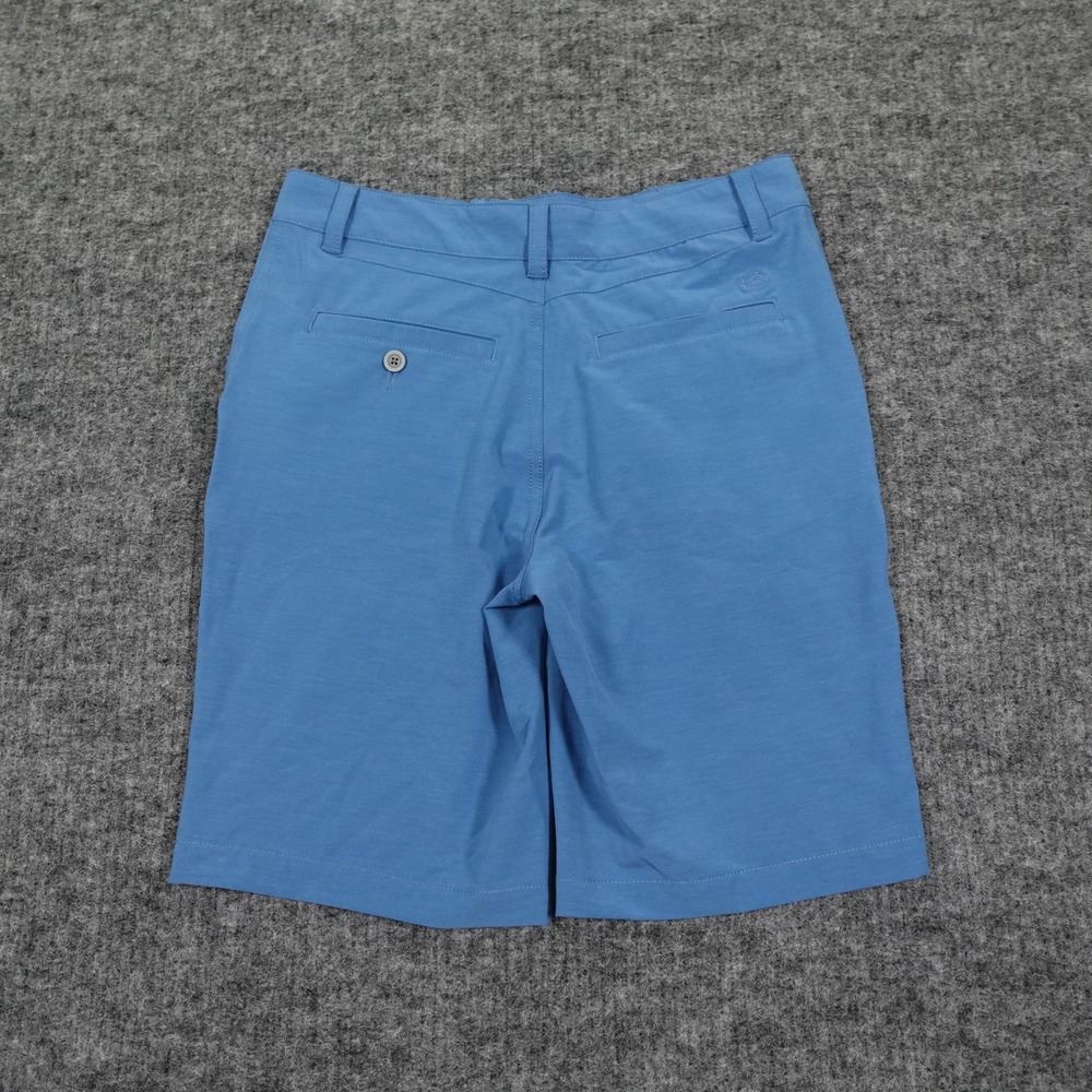 Southern Tide Shorts Boys 14 Blue Heathered T3‎ Gulf Stretch Golf Performance - Picture 2 of 11